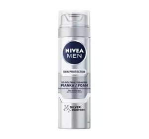 NIVEA MEN Skin Protection pianka do golenia dla mężczyzn 200 ml