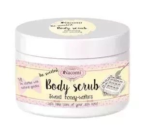 Nacomi Body Scrub peeling do ciała Miodowe Gofry 200 g