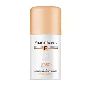 Pharmaceris F Sun Correction fluid ochronno-korygujący SPF50+ 01 Ivory 30 ml