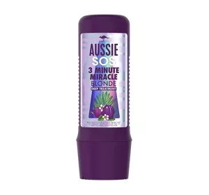 Aussie SOS 3 Minute Miracle Blonde kuracja do włosów blond 225 ml