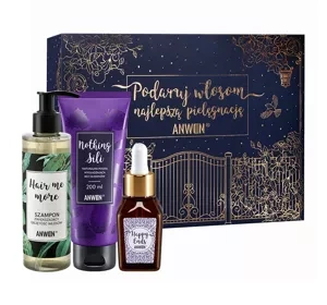 Anwen zestaw do pielęgnacji włosów szampon 200 ml + maska 200 ml + serum 20 ml