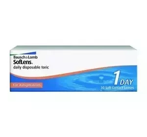 SofLens Daily Disposable Toric for Astigmatism soczewki kontaktowe 30 szt 8.6/-6.00/-0.75/20
