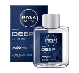 NIVEA MEN Deep Comfort antybakteryjna woda po goleniu 100 ml