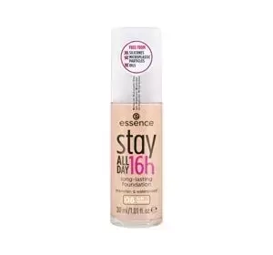 Essence Stay All Day 16 H wodoodporny wegański podkład do twarzy 08 Soft Vanilla 30 ml