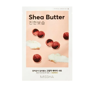 Missha Airy Fit Sheet Mask Shea Butter nawilżająca maseczka w płachcie 19 g