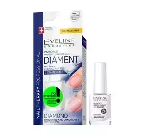 Eveline Cosmetics Nail Therapy Professional odżywka paznokcie mocne jak diament 12 ml