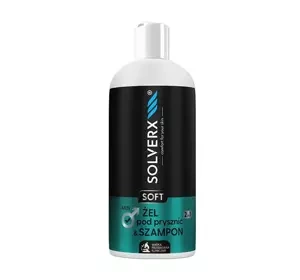 Solverx Soft Men żel pod prysznic 2w1 400 ml