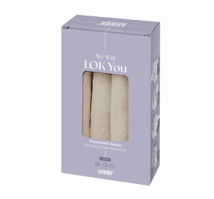 Anwen We Will Lok You piankowe wałki do kręcenia włosów 4 sztuki