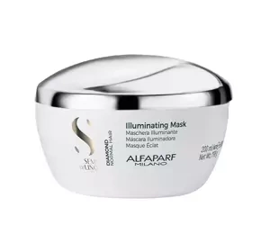 Alfaparf Milano Semi Di Lino Diamond rozświetlająca maska do włosów 200 ml