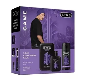 STR8 Game woda toaletowa spray 50 ml + dezodorant spray 150 ml