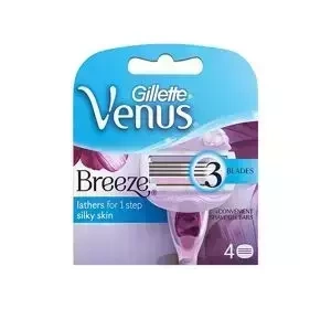 Gillette Venus Breeze Cartridges wkłady do maszynki do golenia dla kobiet 4 sztuki
