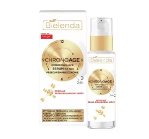 Bielenda Chrono Age 24h odbudowujące serum przeciwzmarszczkowe na noc 30 ml