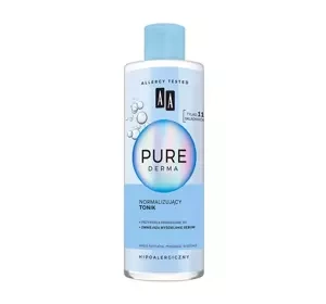 AA Pure Derma normalizujący tonik do twarzy 200 ml