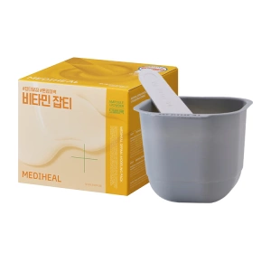 Mediheal Derma Modeling Pack Vitamin Brightening zestaw do pielęgnacji twarzy maseczka algowa 28 g + serum 2 ml