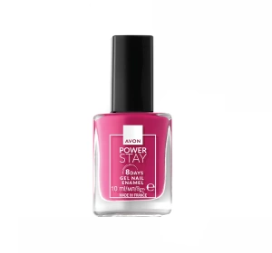 Avon Power Stay żelowy lakier do paznokci Fail Proof Fuchsia 10 ml