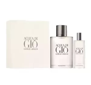 Armani Acqua di Giò Pour Homme woda toaletowa spray 100 ml + 15 ml