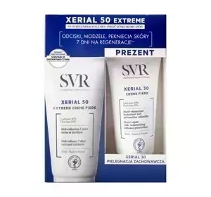 SVR Xerial zestaw odżywczy krem do stóp 50 ml + krem na zrogowacenia 50 ml