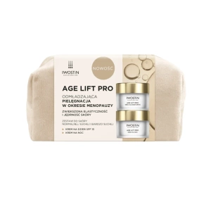 Iwostin Age Lift Prozestaw prezentowy pielęgnacja w okresie menopauzy krem na dzień SPF15 50 ml + krem na noc 50 ml