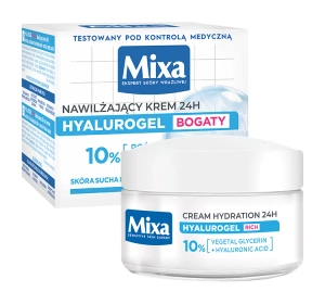Mixa Hyalurogel intensywnie nawilżający krem do twarzy 50 ml