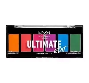 NYX Professional Makeup Ultimate Edit paleta cieni Brights 7,2 g
