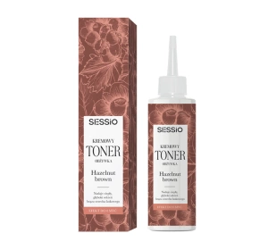 Sessio kremowy toner-odżywka do włosów Hazelnut Brown 100 ml