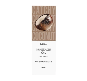 Satisfyer Catchy Coconut olejek do masażu ciała Kokos 250 ml