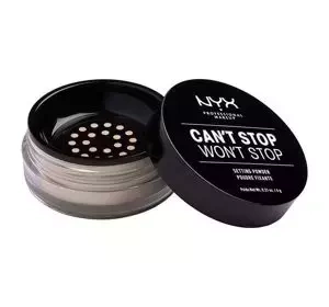 NYX Professional Makeup Can't Stop Won't Stop puder utrwalający 02 Light-Medium 6 g