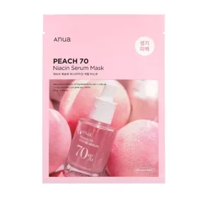 Anua Peach 70 rozjaśniająco-ujędrniająca maska w płachcie 25 g