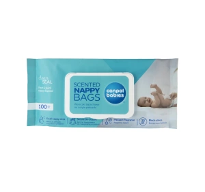 Canpol Babies Scented Nappy Bags woreczki zapachowe na zużyte pieluchy 100 sztuk