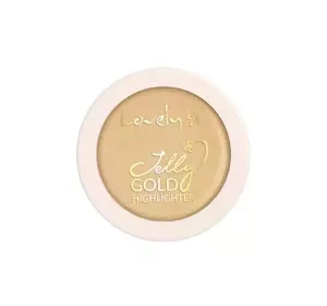 Lovely Jelly Gold rozświetlacz do twarzy 3,5 g