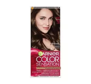Garnier Color Sensation trwała farba do włosów 4.0 Głęboki Brąz