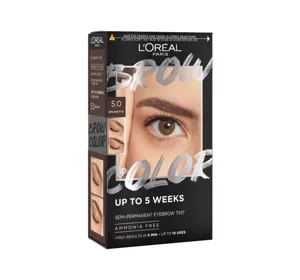 L'Oréal Paris Brow Color zestaw do koloryzacji brwi 5.0 Brunette
