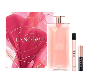 Lancôme Idôle woda perfumowana spray 50 ml + 10 ml + tusz do rzęs 01 Glossy Black 2,5 ml