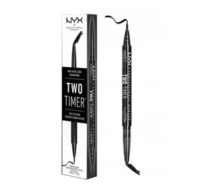 NYX Professional Makeup Two Timer dwustronny eyeliner 1,2 ml