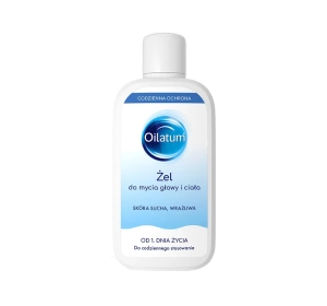 Oilatum Codzienna Ochrona żel do mycia głowy i ciała 400 ml