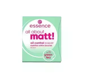 Essence All About Matt bibułki matujące 50 sztuk