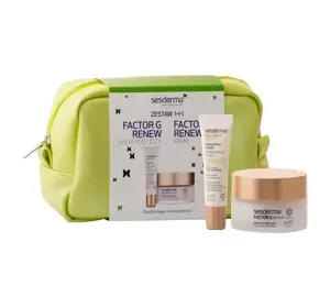 Sesderma Factor G Renew zestaw prezentowy w kosmetyczce krem pod oczy 15 ml + krem do twarzy 50 ml
