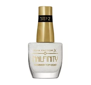 Max Factor Nailfinity Shimmer Top Coat 102 Starry Veil 12 ml