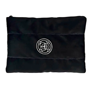 eCarla wodoodporna kosmetyczka damska KS144CZ Czarna