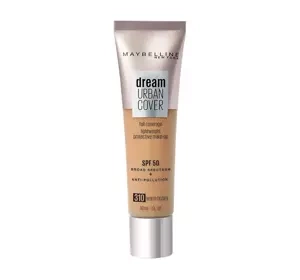 Maybelline Dream Urban Cover podkład do twarzy SPF50 310 Warm Honey 30 ml