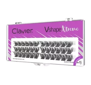 Clavier Vshape Xtreme kępki rzęs 10/11/12 mm