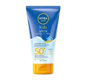 NIVEA SUN Kids Ultra Protect&Play ochronny balsam do opalania dla dzieci SPF50+ 150 ml