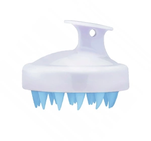 Szczotka masażer do skóry głowy White & Blue
