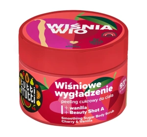 Farmona Tutti Frutti Wiśnia Wio cukrowy peeling do ciała Wiśnia i Wanilia 300 g