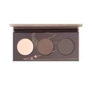 Hean Brow Palette paletka do brwi z woskiem utrwalającym 01 6 g