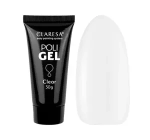 Claresa Poli Gel żel budujący Clear 30 g