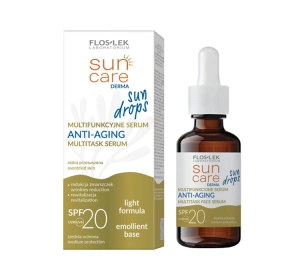Floslek Sun Care Derma Sun Drops multifunkcyjne serum do twarzy SPF20 30 ml