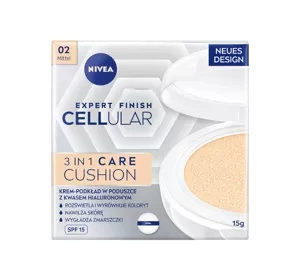NIVEA Hyaluron Cellular Filler podkład w kompakcie SPF15 02 Mittel 15 g