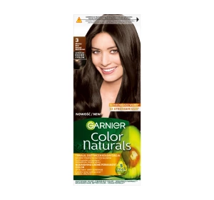 Garnier Color Naturals trwała farba do włosów 3 Ciemny Brąz