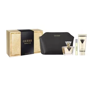 Guess Seductive woda toaletowa spray 75 ml + 15 ml + balsam do ciała 100 ml + kosmetyczka